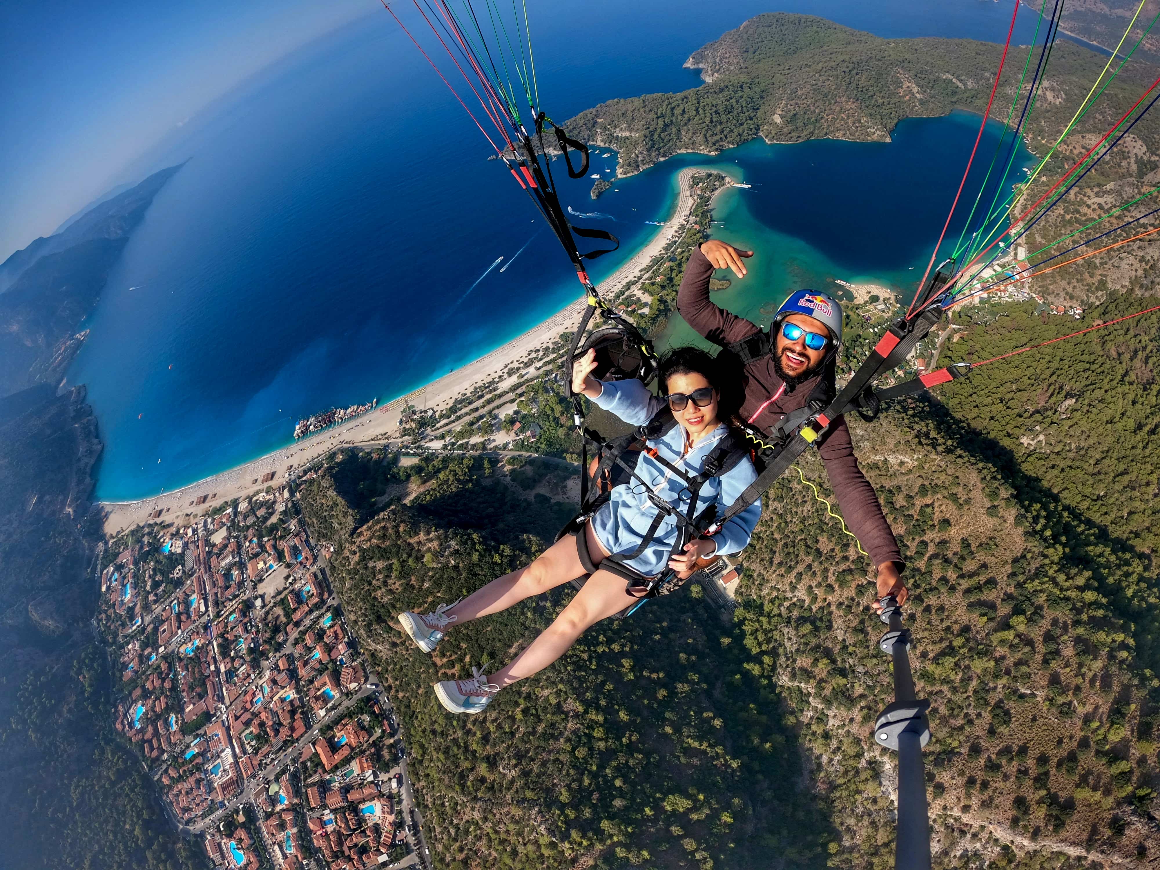 En İyi  Yamaç Paraşütü Pozu